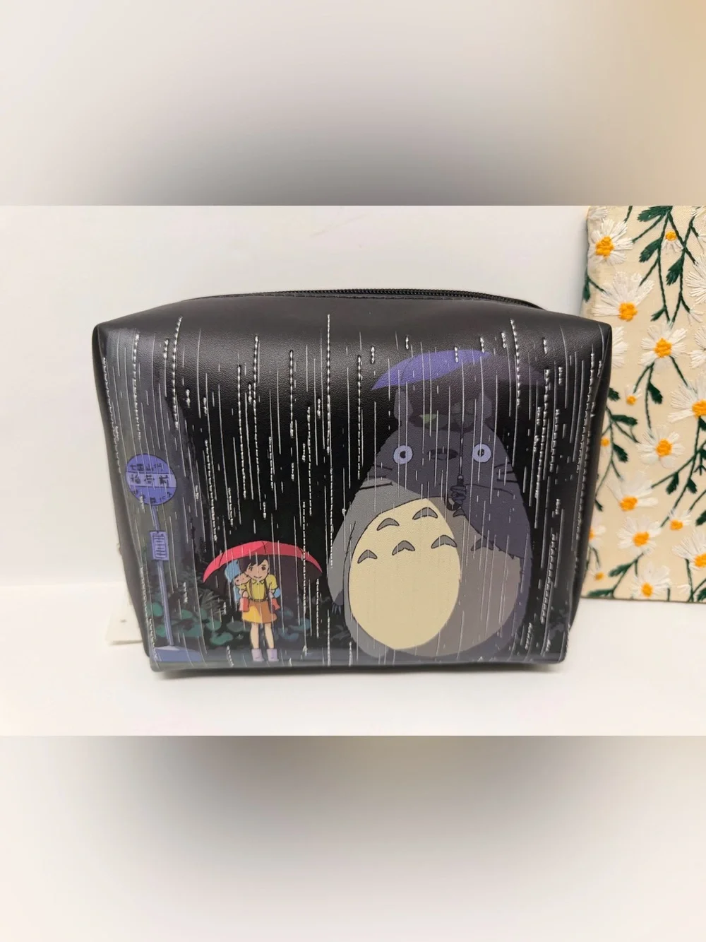 New Studio Ghibli® My Neighbor Totoro Rain Scene Cosmetic Bag